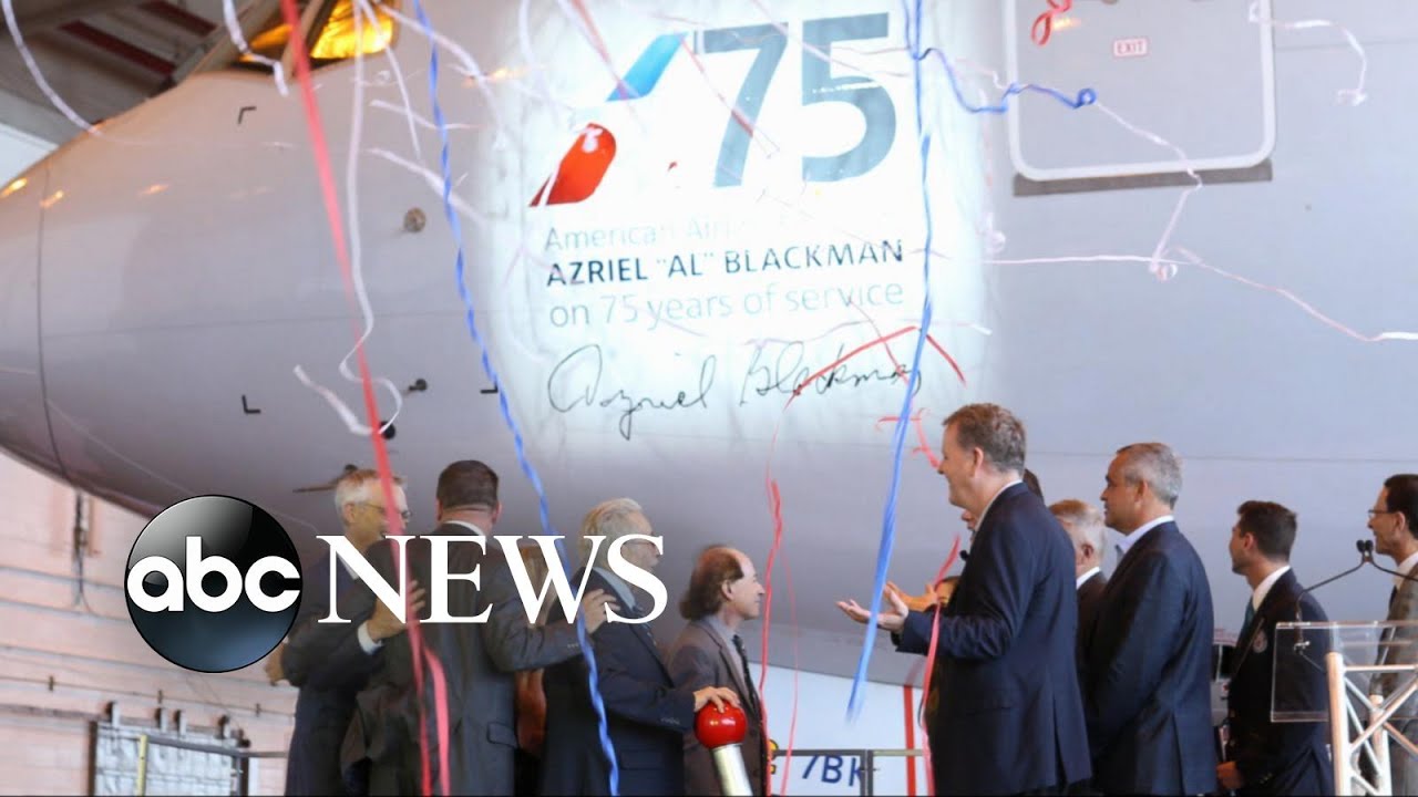American Airlines employee celebrates 75 years on the job