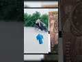 Funny racer on a bike.