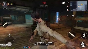 Call of Duty Mobile Zombies Survival mode gameplay!!
