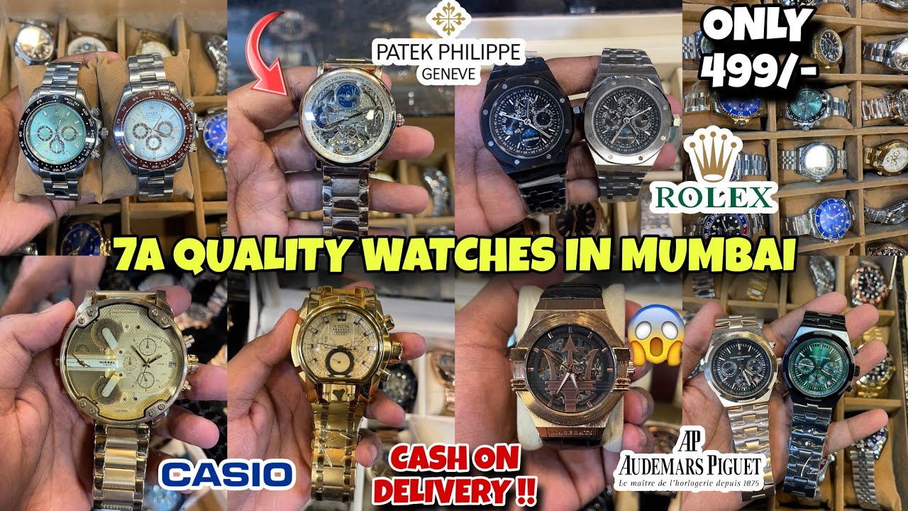 Branded 7A Quality Watches In Mumbai | FirstCopy Premium Watches | All Brands Available | Watches