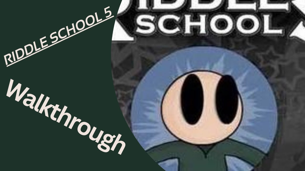 Riddle School 5 Walkthrough - YouTube