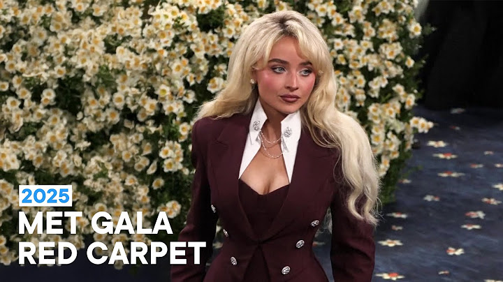 Celebrities Walk the Met Gala 2025 Red Carpet