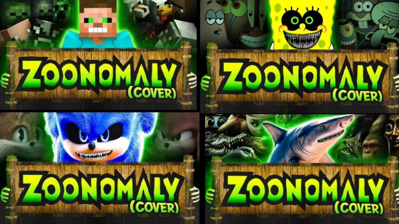 Italian Brainrot, Sonic, Spongebob and Minecraft (Zoonomaly @Ozyrys mashup)