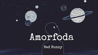 Amorfoda - Bad bunny  letra