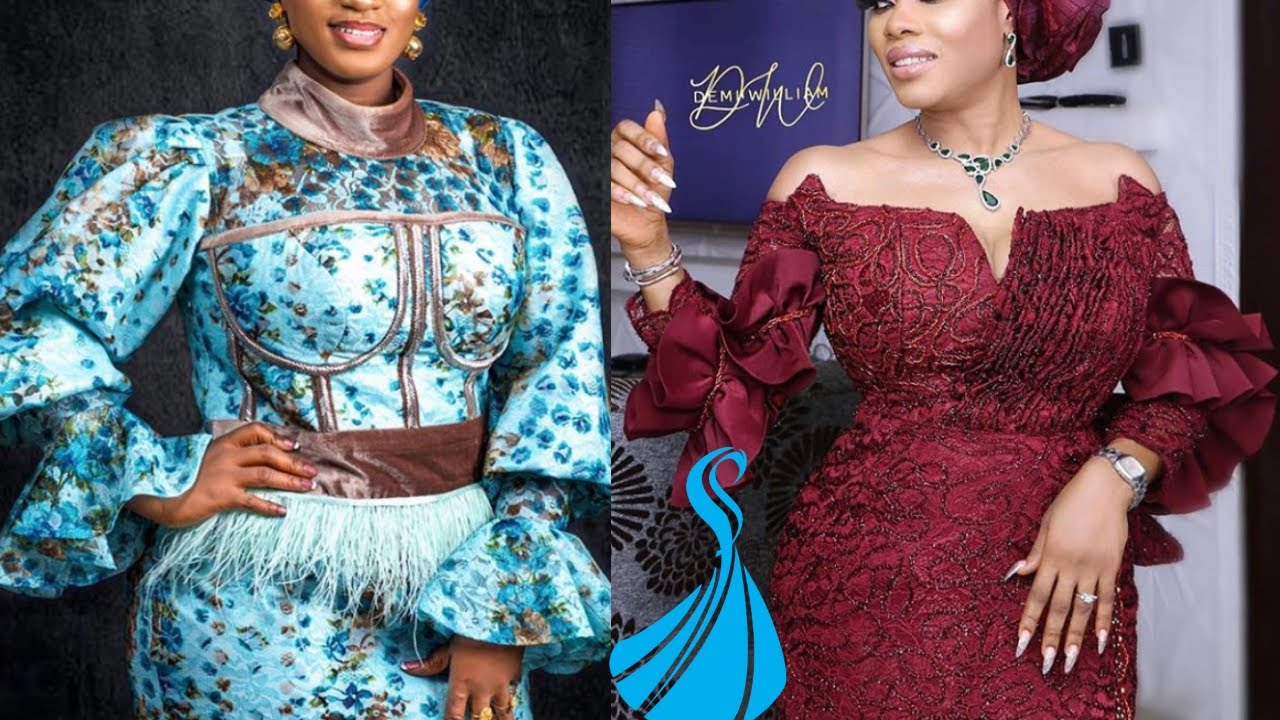 aso ebi skirt and blouse styles