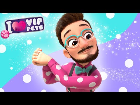 😍-fabio-😍-vip-pets-🌈-new-hair,-let's-dare!-✨-cartoons-and-videos-for-kids-in-english