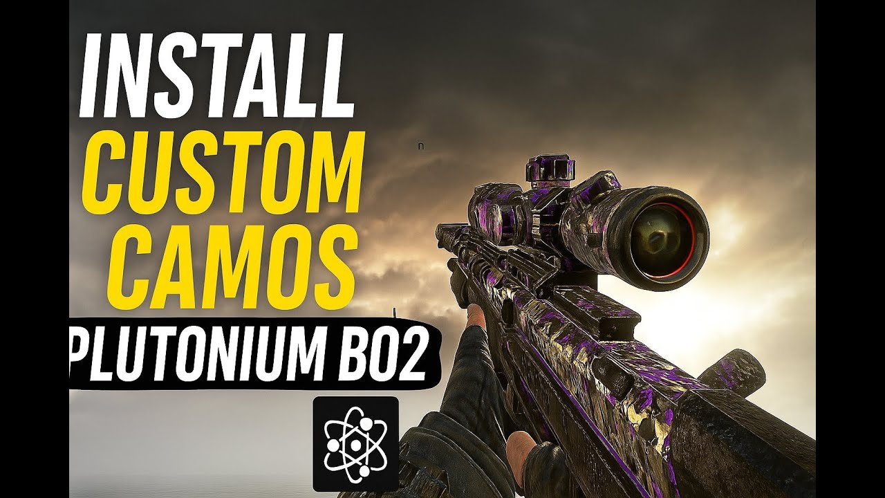How to Get custom Camos for Black ops 2 Plutonium