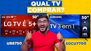 COM ELAS! Smart TV 5 em 1 da LG vs Smart TV 3 em 1 da Samsung! Qual comprar em 2024? COMPARATIVO