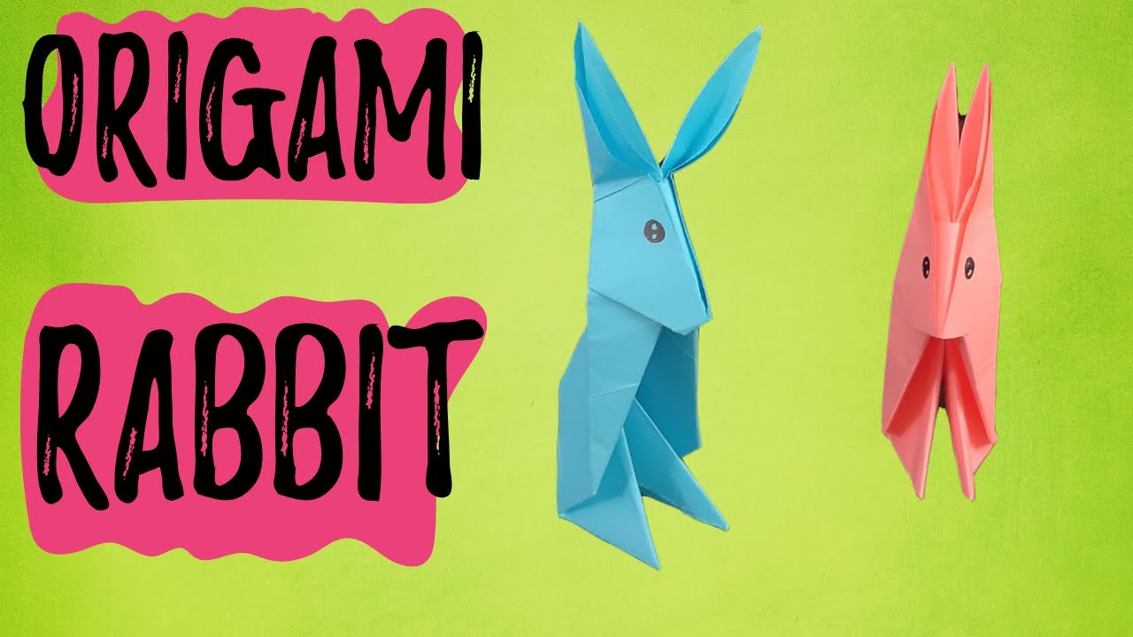 DIY Easy Origami Rabbit | How to make paper origami rabbit | Origami  rabbit easy step by step