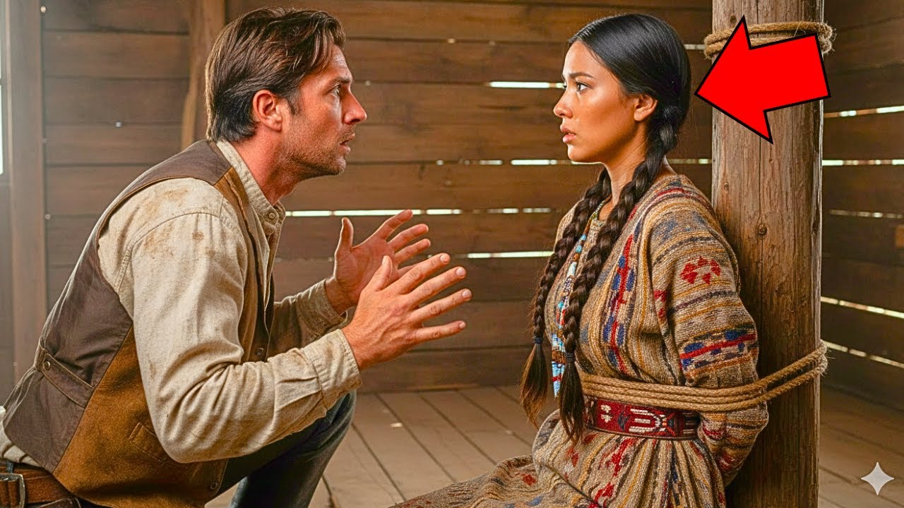 Tânăra apache a implorat pentru ajutor… iar ceea ce a făcut apoi l-a șocat pe cowboy...