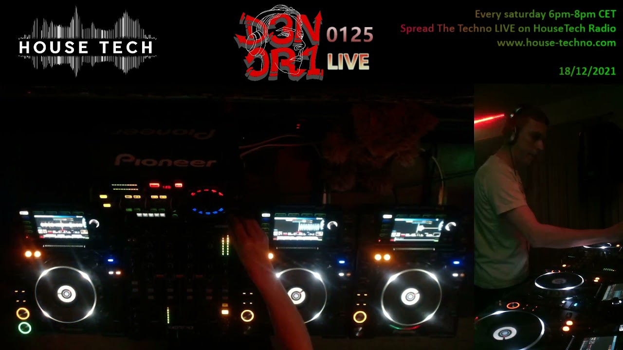 Lots of new albums this week! Techno D3N0R1 0125 HouseTech Radio Live