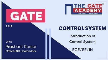 Introduction of Control System | GATE  Free Lectures | ECE / EE / IN