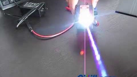 白色レーザーモジュール 250mw White laser module RGB laser beam compose the white laser -- CivilLaser