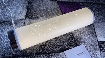 Floor Lamp LED Dimmable with Remote Control for Living and Dining Room unboxing and instructions