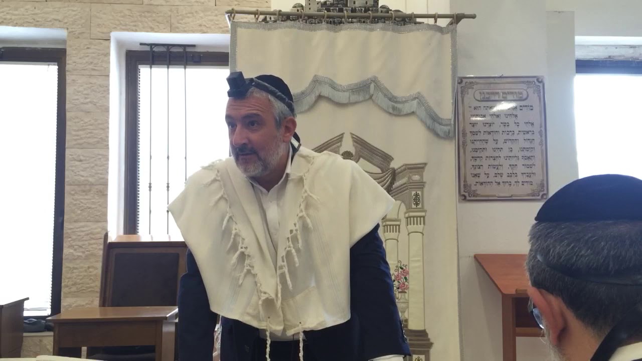 Rav Yakov Sitruk - hilkhot Netilat Yadaim (´hatsitsa) - 12/11/2018