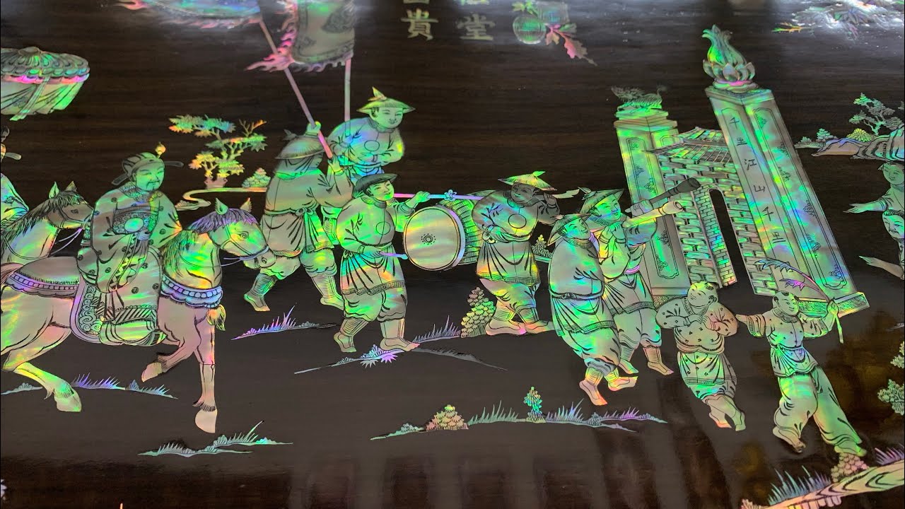 Tranh Vinh Qui Trắc Ta Khảm Ốc Đẹp Ko Đối Thủ 0836269999 Và 0985230888 Đồ Gỗ Bùi Tuấn