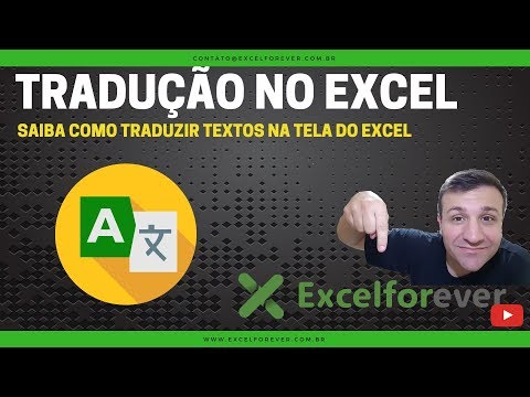 Vídeo: Como Traduzir Uma Planilha Do Excel Para O Word