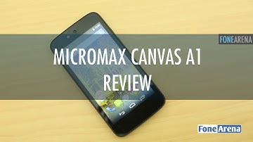 Micromax Canvas A1 Review