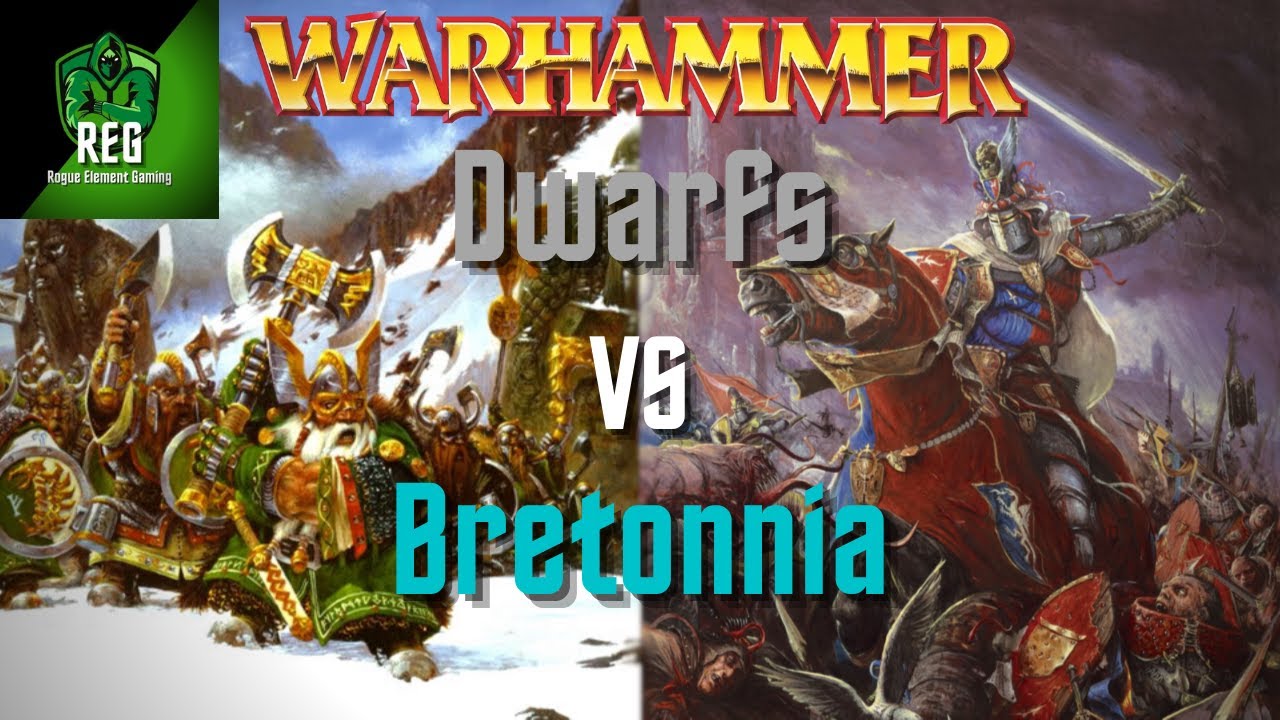 Warhammer Fantasy 6th Edition Battle Report | Dwarfs vs Bretonnia