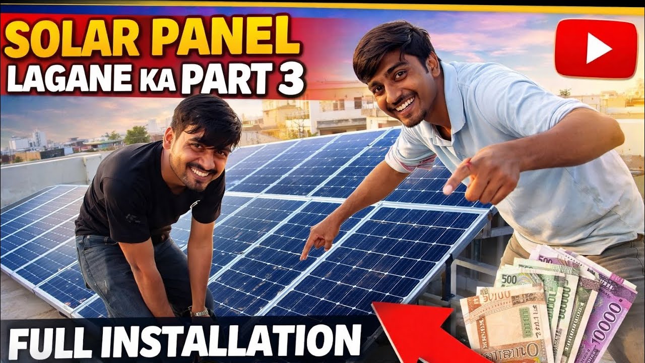 Solar panel part 3 ✅