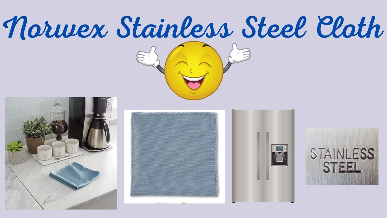 Norwex Stainless Steel Cloth! How I use it!!! 