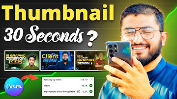 Make YOUR YouTube Thumbnails POP in Canva to Boost Views?