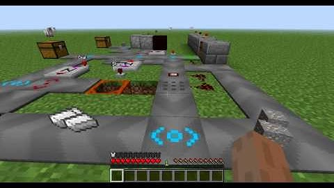 Automatic Ore Cooker/Flint Maker/ Sorter using PowerCraft