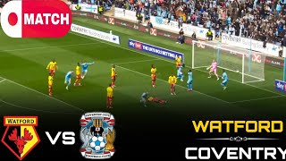 LIVE : Watford vs Coventry Live Stream /English League Championship Match - 2026
