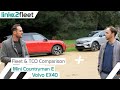 Comparaison TCO-vergelijking: Mini Countryman E vs Volvo EX40