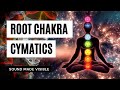228Hz - Sound of Root Chakra Made Visible CYMATICS - Powerful Audio/Visual Daily Meditation