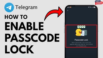 Hoe u Telegram-toegangscodevergrendeling inschakelt