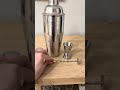 All-in-One Stainless Steel Shaker with Jigger and Spoon! #barcart #homebar #homebaressentials