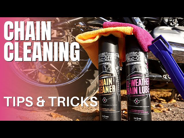 Quick Tips: Motorcycle Chain Cleaning and Lube