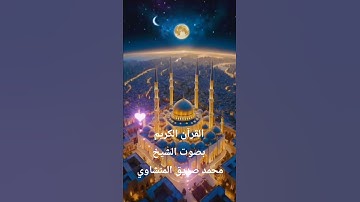 القرآن الكريم بصوت الشيخ محمد صديق المنشاوي