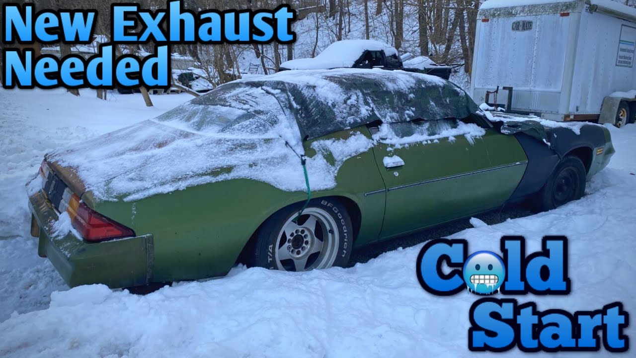 Classic Muscle Car Cold Start - 1979 Camaro