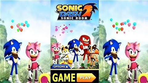 Sonic Dash 2: Sonic Boom Level 2 (by SEGA) Walkthrough iOS Android