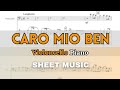 Giordani - Caro Mio Ben (Come Once Again) | Cello and Piano (Sheet Music/Full Score)
