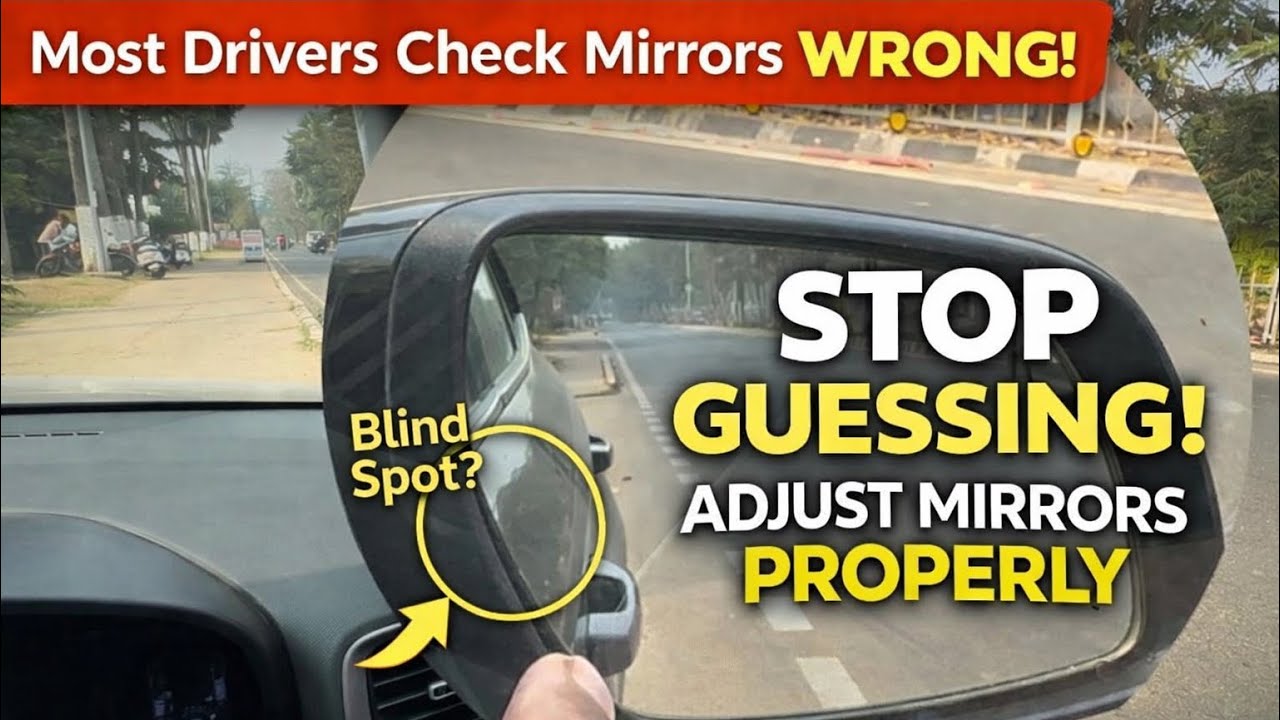 Adjust Car Mirrors Right | When & Where to Check