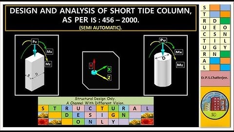 How to Design R.C.C. Column in Excel.
