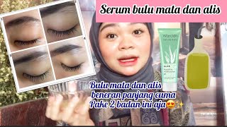 SERUM YANG PALING AMPUH UNTUK MEMANJANGKAN DAN MENEBALKAN ALIS & BULU MATA || Thasya Aura