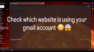 check which websites you have logged in with your gmail account in 2026 #programming #gmail #google screenshot 5
