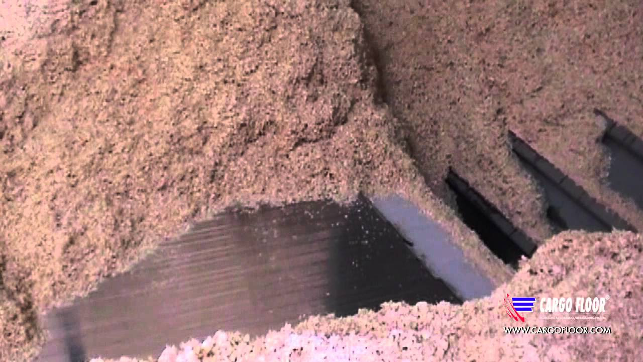 New Cargo Floor Loading and Unloading System Mobile and Stationary - Sawdust