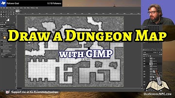 How to Draw a D&D Encounter Map Using GIMP | June 7, 2022