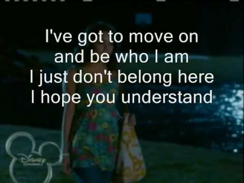 Troy Gabriella Gotta Go My Own Way With Lyrics Youtube