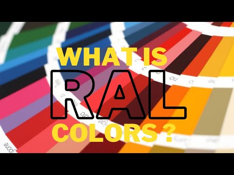 Video: RAL color standard (RAL). What is RAL