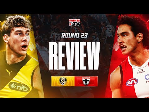 Routine win | Richmond v St Kilda | ROUND 23 REVIEW