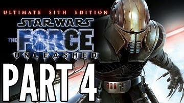 STAR WARS The Force Unleashed Walkthrough Part 4 "Shaak Ti" (No Commentary)