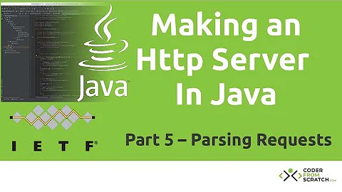 Make a Simple HTTP Server in Java - Java Tutorial - Part 5: Parsing Requests