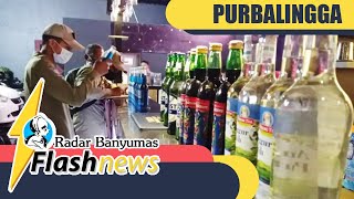 Jelang Tahun Baru, Ratusan Botol Minuman Beralkohol Disita