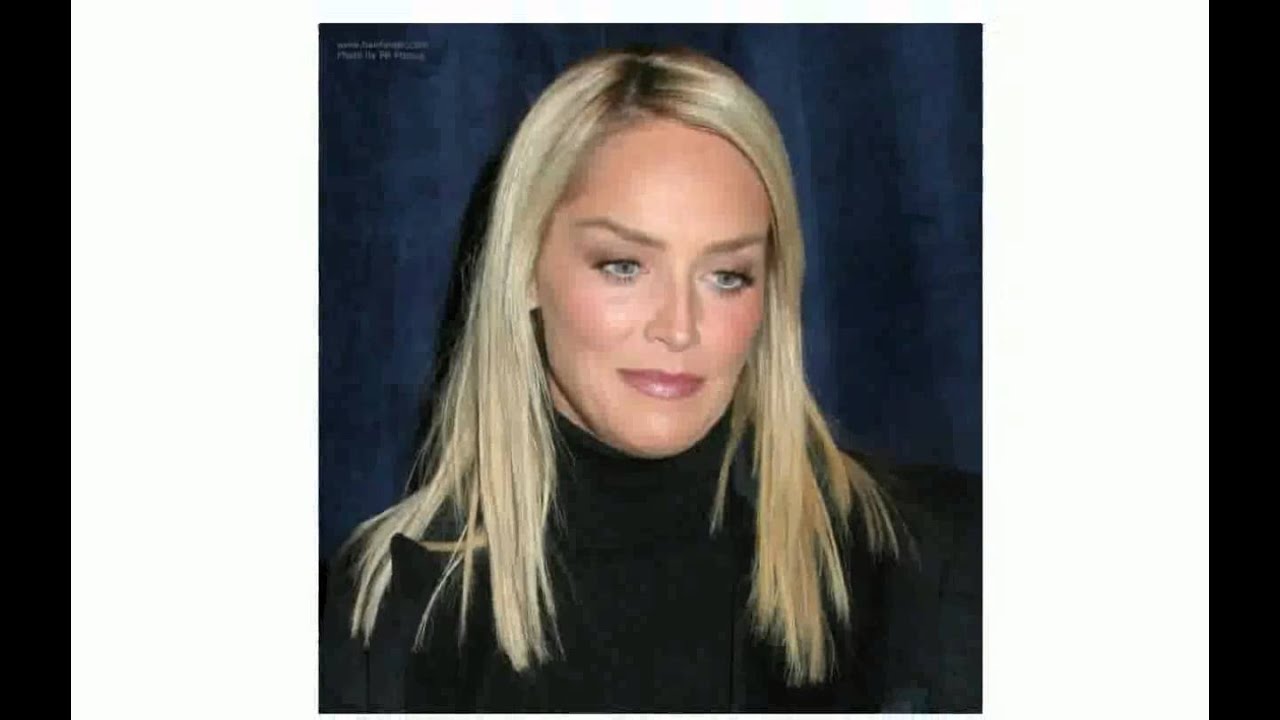 Sharon Stone Hairstyles Marolanca Youtube
